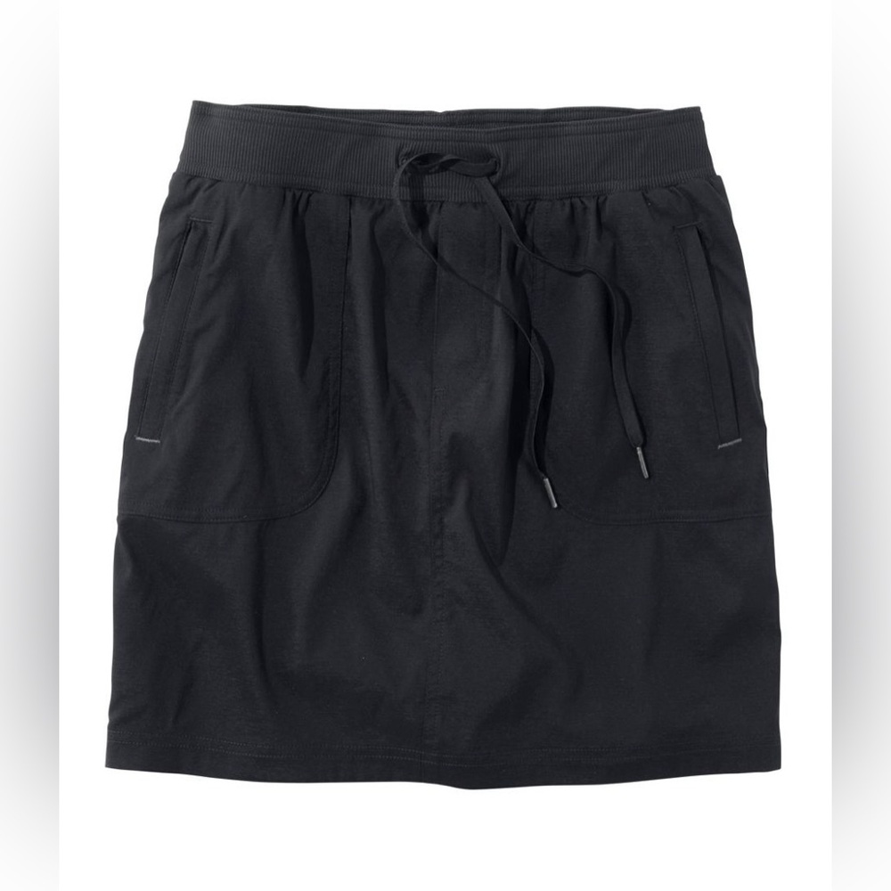 L.L. Bean‎ Hiking Outdoor Skirt Black
